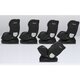 Scaun auto rotativ Bastiaan I-Size, 40 - 150 cm, Black Red, Lionelo 636201
