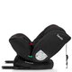 Scaun auto rotativ Bastiaan I-Size, 40 - 150 cm, Black Red, Lionelo 636183