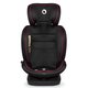 Scaun auto rotativ Bastiaan I-Size, 40 - 150 cm, Black Red, Lionelo 636190