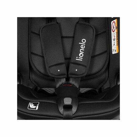 Scaun auto rotativ Bastiaan I-Size RWF, 40 - 150 cm, Black Carbon, Lionelo 636325