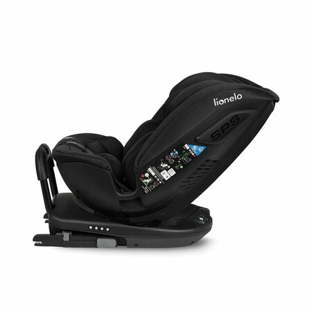 Scaun auto rotativ Bastiaan I-Size RWF, 40 - 150 cm, Black Carbon, Lionelo 636321