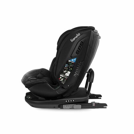 Scaun auto rotativ Bastiaan I-Size RWF, 40 - 150 cm, Black Carbon, Lionelo 636312