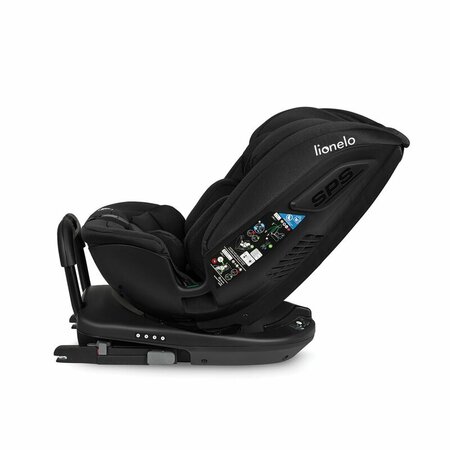 Scaun auto rotativ Bastiaan I-Size RWF, 40 - 150 cm, Black Carbon, Lionelo 636322