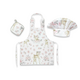 Set micutul bucatar cu sort boneta si accesoriu pentru vase calde, + 3 ani, Sweet Deer Pink, Miminu 636355