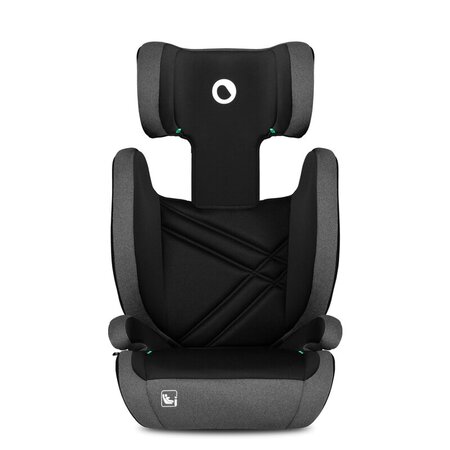 Scaun auto I-Size Hugo, 100 - 150 cm, Black Grey, Lionelo 636374