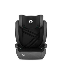 Scaun auto I-Size Hugo, 100 - 150 cm, Black Grey, Lionelo