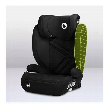 Scaun auto I-Size Hugo, 100 - 150 cm, Black Carbon, Lionelo 636405