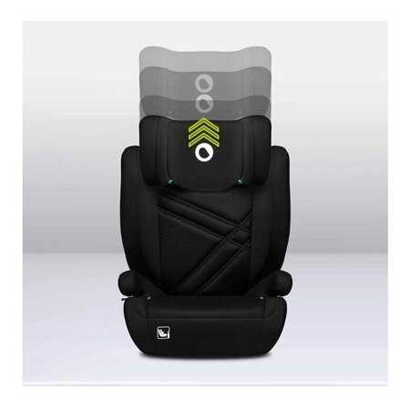 Scaun auto I-Size Hugo, 100 - 150 cm, Black Carbon, Lionelo 636406