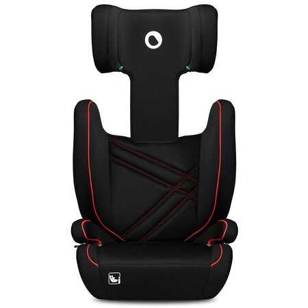 Scaun auto I-Size Hugo, 100 - 150 cm, Black Red, Lionelo 636409