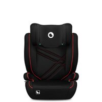 Scaun auto I-Size Hugo, 100 - 150 cm, Black Red, Lionelo