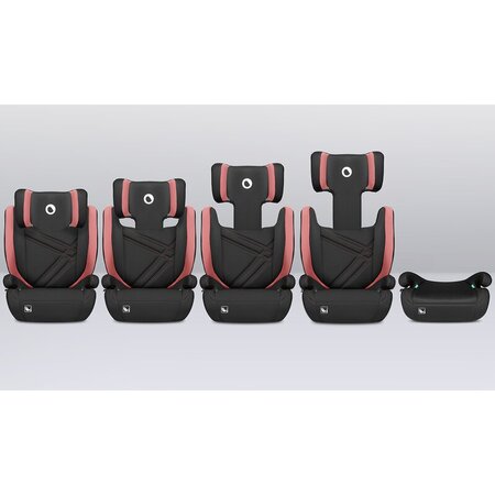 Scaun auto I-Size Hugo, 100 - 150 cm, Pink Baby, Lionelo 636434