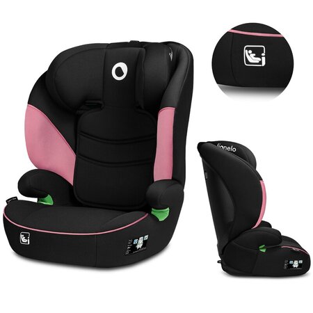 Scaun auto I-Size Lars, 100 - 150 cm, Pink Baby, Lionelo 636486