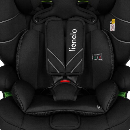 Scaun auto Levi One I-Size, 76 - 150 cm, Black Carbon, Lionelo 636553