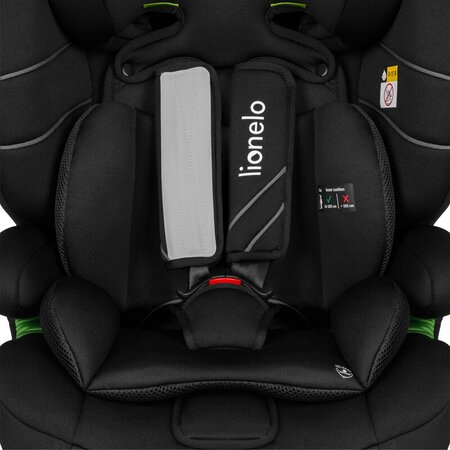 Scaun auto Levi One I-Size, 76 - 150 cm, Black Carbon, Lionelo 636554