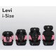 Scaun auto Levi One I-Size, 76 - 150 cm, Pink Rose, Lionelo 636568