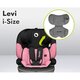 Scaun auto Levi One I-Size, 76 - 150 cm, Pink Rose, Lionelo 636570