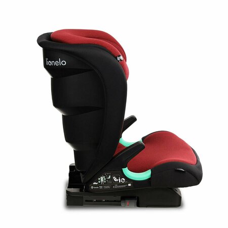 Scaun auto cu spatar reglabil Neal Onix I-Size, 100 - 150 cm, Red Burgundy, Lionelo 636603