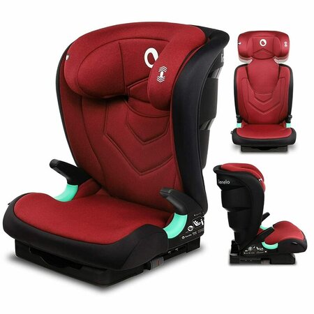 Scaun auto cu spatar reglabil Neal Onix I-Size, 100 - 150 cm, Red Burgundy, Lionelo 636610