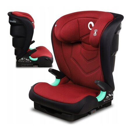 Scaun auto cu spatar reglabil Neal Onix I-Size, 100 - 150 cm, Red Burgundy, Lionelo 636607
