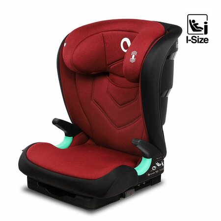 Scaun auto cu spatar reglabil Neal Onix I-Size, 100 - 150 cm, Red Burgundy, Lionelo 636596