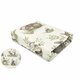 Cearceaf cu elastic pentru patut, Calm Forest Natural, 160x80 cm, MimiNu 636641