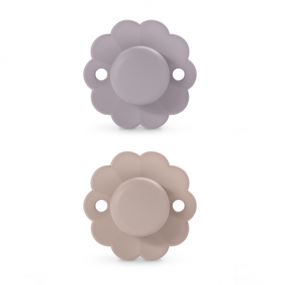 Suzeta fiziologica din silicon SX Pro Wonder, Lavanda/Roz, 6 - 18 luni, 2 buc, Suavinex