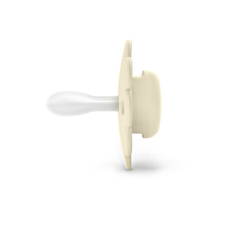 Suzeta fiziologica din silicon SX Pro Wonder, 6 - 18 luni, Crem, 1 buc, Suavinex 636713