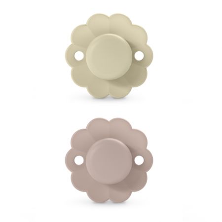 Suzeta fiziologica din silicon SX Pro Wonder, 0 - 6 luni, Roz Crem, 2 buc, Suavinex