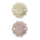 Suzeta fiziologica din silicon SX Pro Wonder, Roz/Crem, 0 - 6 luni, 2 buc, Suavinex 738288