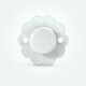 Suzeta fiziologica din silicon SX Pro Wonder, 0 - 6 luni, Albastru, 1 buc, Suavinex 636814