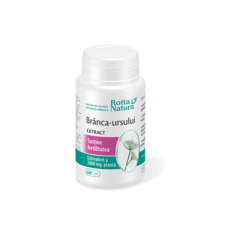 Branca ursului, 60 capsule, Rotta Natura