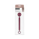 Lantisor din silicon cu clips pentru suzeta Wonder, Magenta, Suavinex 636842