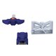 Masinuta Batwheels Batwheels, +3 ani, Scara 1:55, Albastru, Fisher Price 636849