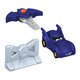 Masinuta Batwheels Batwheels, +3 ani, Scara 1:55, Albastru, Fisher Price 636851