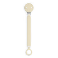 Lantisor din silicon cu clips pentru suzeta Wonder, Crem, Suavinex
