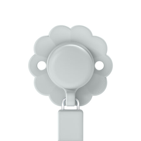 Lantisor din silicon cu clips pentru suzeta Wonder, Albastru, Suavinex 636883