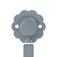 Lantisor din silicon cu clips pentru suzeta Wonder, Albastru Marin, Suavinex 636890