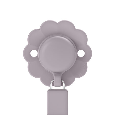 Lantisor din silicon cu clips pentru suzeta Wonder, Lavanda, Suavinex 636894
