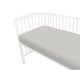 Cearceaf cu elastic pentru patut Royal, Grey, 120x60 cm, MimiNu 636901