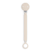 Lantisor din silicon cu clips pentru suzeta Wonder, Roz deschis, Suavinex