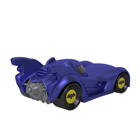 Masinuta metalica Batmobile Batwheels, scara 1:55, +3 ani, Fisher Price 636908