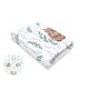 Cearceaf cu elastic pentru patut, Lulu Natural, 140x70 cm, MimiNu 637029