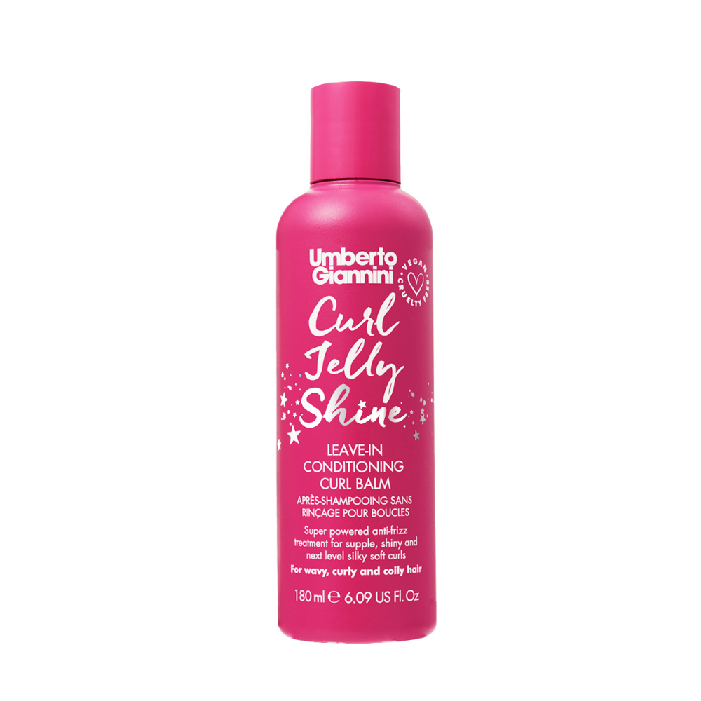 Balsam leave-in pentru parul cret Curl Jelly Shine, 180 ml, Umberto Giannini