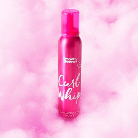 Spuma pentru activarea buclelor Curl Whip, 200 ml, Umberto Giannini 637247