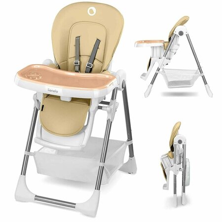 Scaun de masa reglabil Linn Plus, Beige, Lionelo 637287