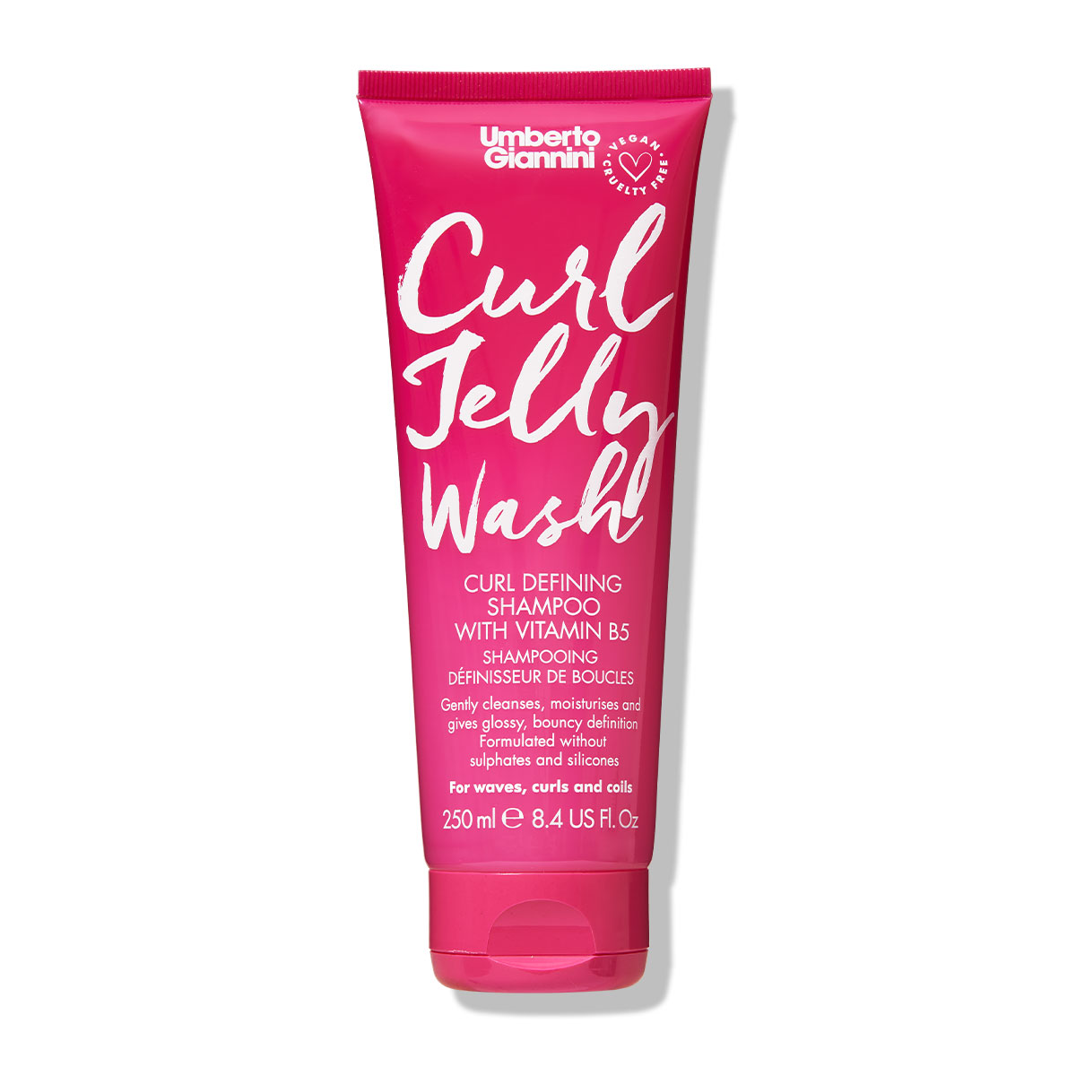 Sampon pentru definirea buclelor, cu vitamina B5 Curl Jelly Wash, 250 ml, Umberto Giannini