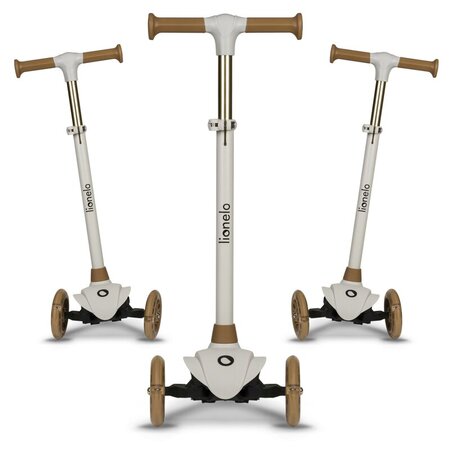 Trotineta ultrapliabila pana la 50 kg Jessy, 3+ ani, Grey Brown, Lionelo 637366