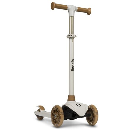 Trotineta ultrapliabila pana la 50 kg Jessy, 3+ ani, Grey Brown, Lionelo 637367
