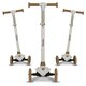 Trotineta ultrapliabila pana la 50 kg Jessy, 3+ ani, Grey Brown, Lionelo 637366