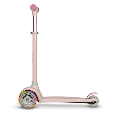 Trotineta ultrapliabila pana la 50 kg Jessy, 3+ ani, Pink Rose, Lionelo 637399